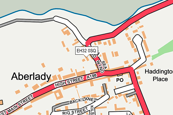 EH32 0SQ map - OS OpenMap – Local (Ordnance Survey) EH32 0SQ map - OS OpenMap – Local (Ordnance Survey)