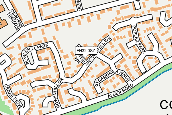 EH32 0SZ map - OS OpenMap – Local (Ordnance Survey) EH32 0SZ map - OS OpenMap – Local (Ordnance Survey)