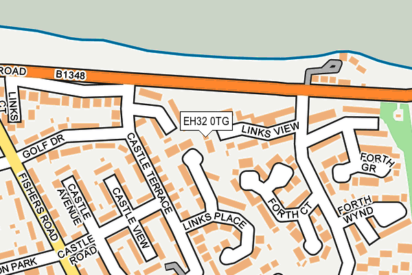 EH32 0TG map - OS OpenMap – Local (Ordnance Survey) EH32 0TG map - OS OpenMap – Local (Ordnance Survey)