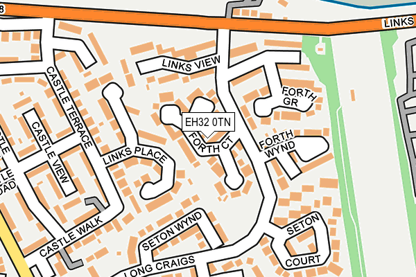 EH32 0TN map - OS OpenMap – Local (Ordnance Survey) EH32 0TN map - OS OpenMap – Local (Ordnance Survey)