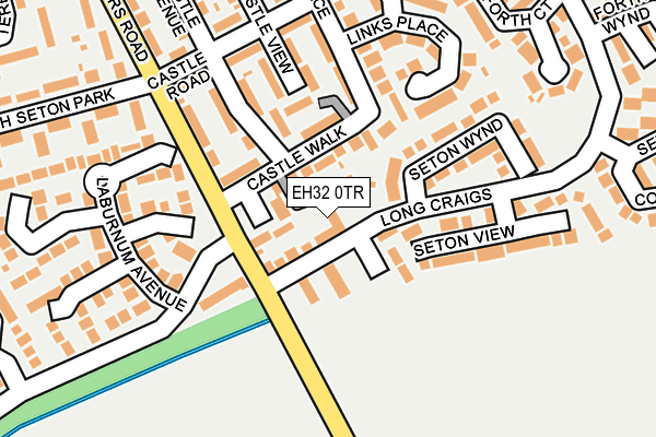 EH32 0TR map - OS OpenMap – Local (Ordnance Survey) EH32 0TR map - OS OpenMap – Local (Ordnance Survey)