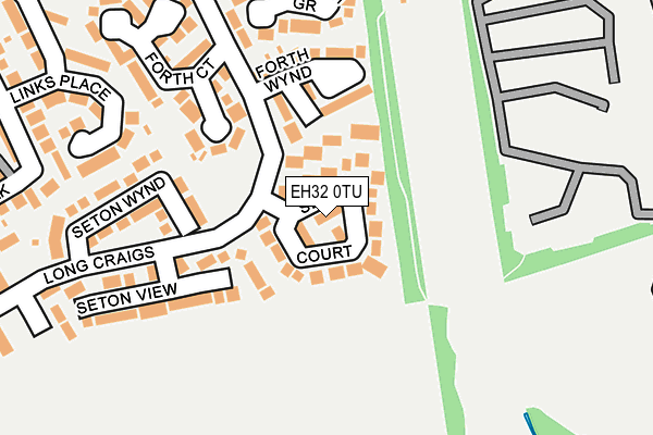 EH32 0TU map - OS OpenMap – Local (Ordnance Survey) EH32 0TU map - OS OpenMap – Local (Ordnance Survey)