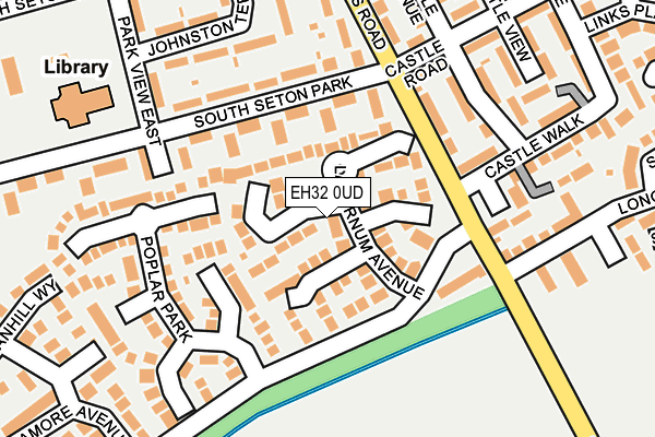 EH32 0UD map - OS OpenMap – Local (Ordnance Survey) EH32 0UD map - OS OpenMap – Local (Ordnance Survey)