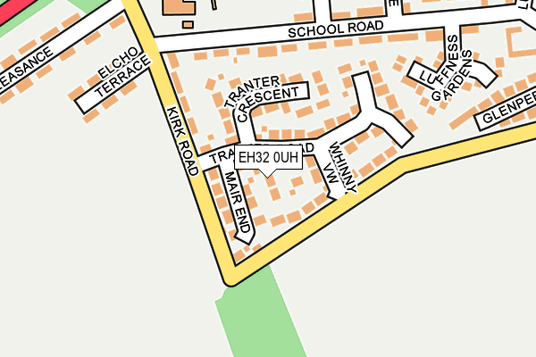 EH32 0UH map - OS OpenMap – Local (Ordnance Survey) EH32 0UH map - OS OpenMap – Local (Ordnance Survey)