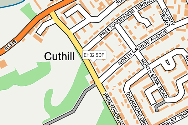 EH32 9DF map - OS OpenMap – Local (Ordnance Survey) EH32 9DF map - OS OpenMap – Local (Ordnance Survey)
