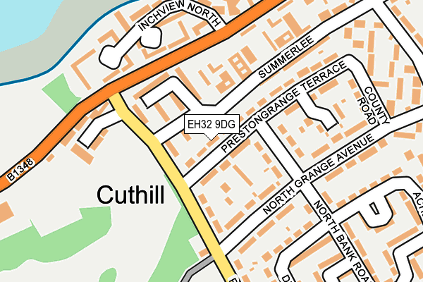 EH32 9DG map - OS OpenMap – Local (Ordnance Survey) EH32 9DG map - OS OpenMap – Local (Ordnance Survey)