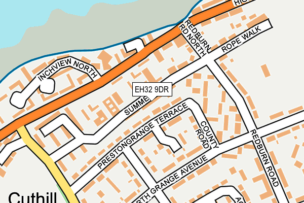 EH32 9DR map - OS OpenMap – Local (Ordnance Survey) EH32 9DR map - OS OpenMap – Local (Ordnance Survey)