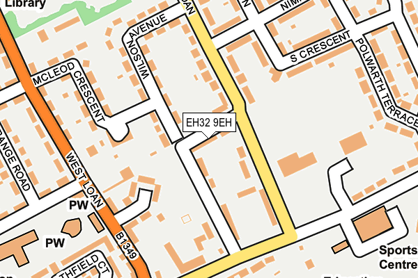 EH32 9EH map - OS OpenMap – Local (Ordnance Survey) EH32 9EH map - OS OpenMap – Local (Ordnance Survey)
