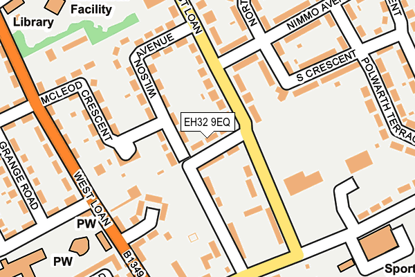 EH32 9EQ map - OS OpenMap – Local (Ordnance Survey) EH32 9EQ map - OS OpenMap – Local (Ordnance Survey)