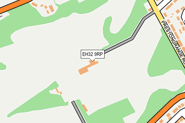 EH32 9RP map - OS OpenMap – Local (Ordnance Survey) EH32 9RP map - OS OpenMap – Local (Ordnance Survey)