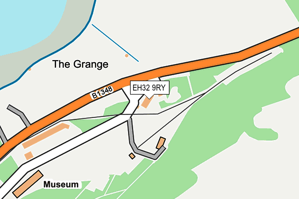 EH32 9RY map - OS OpenMap – Local (Ordnance Survey)