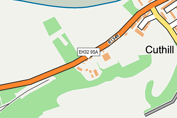 EH32 9SA map - OS OpenMap – Local (Ordnance Survey) EH32 9SA map - OS OpenMap – Local (Ordnance Survey)