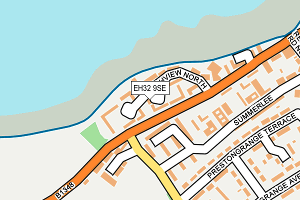 EH32 9SE map - OS OpenMap – Local (Ordnance Survey) EH32 9SE map - OS OpenMap – Local (Ordnance Survey)