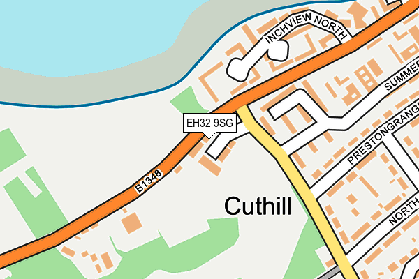 EH32 9SG map - OS OpenMap – Local (Ordnance Survey) EH32 9SG map - OS OpenMap – Local (Ordnance Survey)