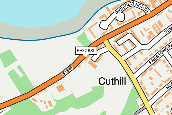 EH32 9SL map - OS OpenMap – Local (Ordnance Survey) EH32 9SL map - OS OpenMap – Local (Ordnance Survey)