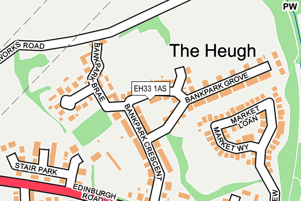 EH33 1AS map - OS OpenMap – Local (Ordnance Survey) EH33 1AS map - OS OpenMap – Local (Ordnance Survey)