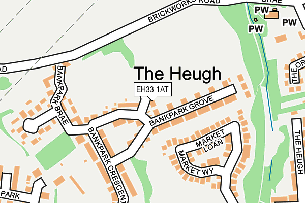 EH33 1AT map - OS OpenMap – Local (Ordnance Survey) EH33 1AT map - OS OpenMap – Local (Ordnance Survey)