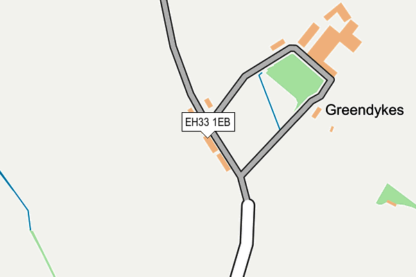 EH33 1EB map - OS OpenMap – Local (Ordnance Survey) EH33 1EB map - OS OpenMap – Local (Ordnance Survey)