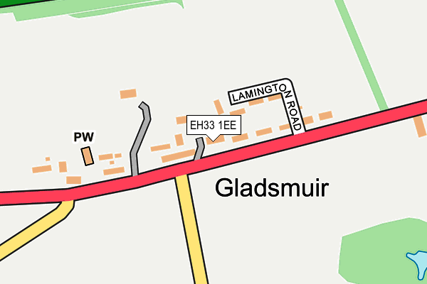 EH33 1EE map - OS OpenMap – Local (Ordnance Survey) EH33 1EE map - OS OpenMap – Local (Ordnance Survey)