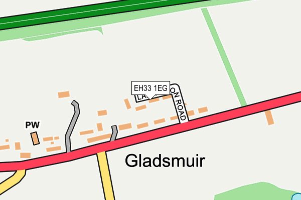 EH33 1EG map - OS OpenMap – Local (Ordnance Survey) EH33 1EG map - OS OpenMap – Local (Ordnance Survey)