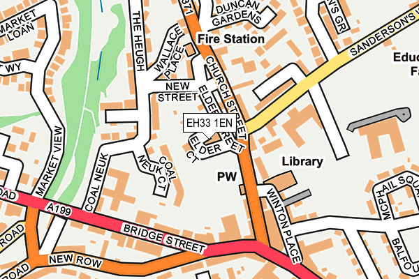 EH33 1EN map - OS OpenMap – Local (Ordnance Survey) EH33 1EN map - OS OpenMap – Local (Ordnance Survey)