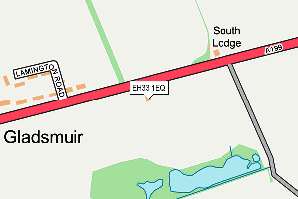 EH33 1EQ map - OS OpenMap – Local (Ordnance Survey) EH33 1EQ map - OS OpenMap – Local (Ordnance Survey)