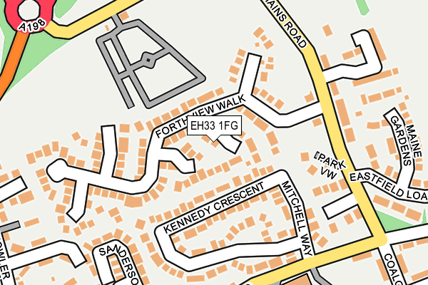 EH33 1FG map - OS OpenMap – Local (Ordnance Survey) EH33 1FG map - OS OpenMap – Local (Ordnance Survey)