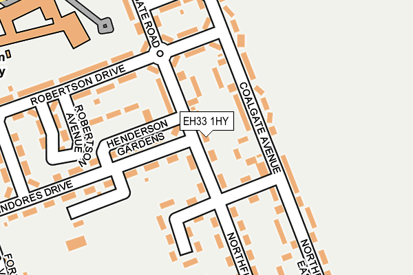 EH33 1HY map - OS OpenMap – Local (Ordnance Survey) EH33 1HY map - OS OpenMap – Local (Ordnance Survey)
