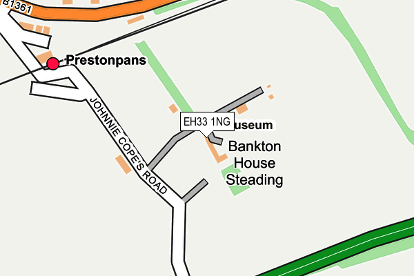 EH33 1NG map - OS OpenMap – Local (Ordnance Survey) EH33 1NG map - OS OpenMap – Local (Ordnance Survey)