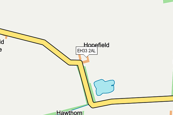 EH33 2AL map - OS OpenMap – Local (Ordnance Survey) EH33 2AL map - OS OpenMap – Local (Ordnance Survey)