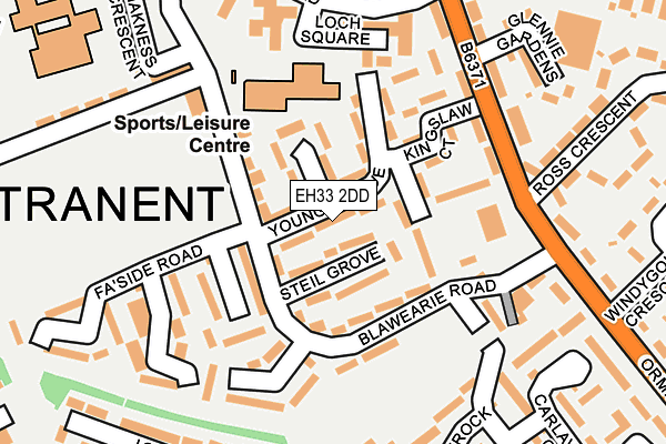 EH33 2DD map - OS OpenMap – Local (Ordnance Survey) EH33 2DD map - OS OpenMap – Local (Ordnance Survey)
