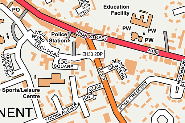 EH33 2DP map - OS OpenMap – Local (Ordnance Survey) EH33 2DP map - OS OpenMap – Local (Ordnance Survey)