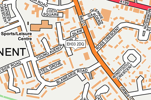 EH33 2DQ map - OS OpenMap – Local (Ordnance Survey) EH33 2DQ map - OS OpenMap – Local (Ordnance Survey)