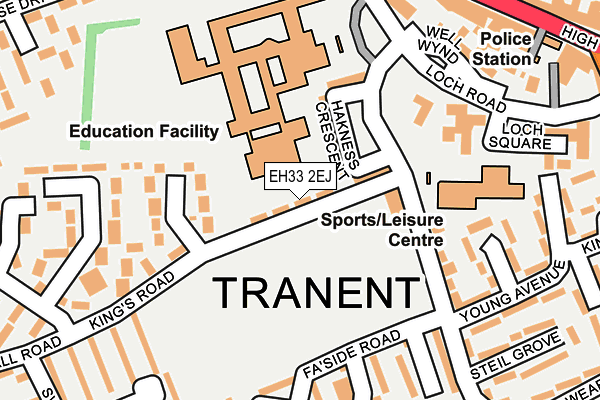EH33 2EJ map - OS OpenMap – Local (Ordnance Survey) EH33 2EJ map - OS OpenMap – Local (Ordnance Survey)