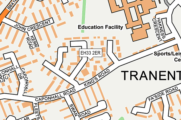 EH33 2ER map - OS OpenMap – Local (Ordnance Survey) EH33 2ER map - OS OpenMap – Local (Ordnance Survey)