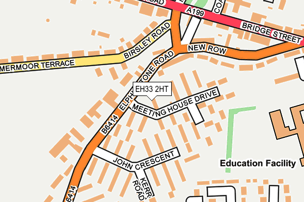 EH33 2HT map - OS OpenMap – Local (Ordnance Survey) EH33 2HT map - OS OpenMap – Local (Ordnance Survey)