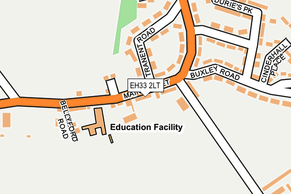 EH33 2LT map - OS OpenMap – Local (Ordnance Survey) EH33 2LT map - OS OpenMap – Local (Ordnance Survey)