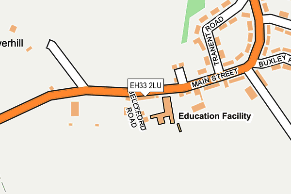 EH33 2LU map - OS OpenMap – Local (Ordnance Survey) EH33 2LU map - OS OpenMap – Local (Ordnance Survey)