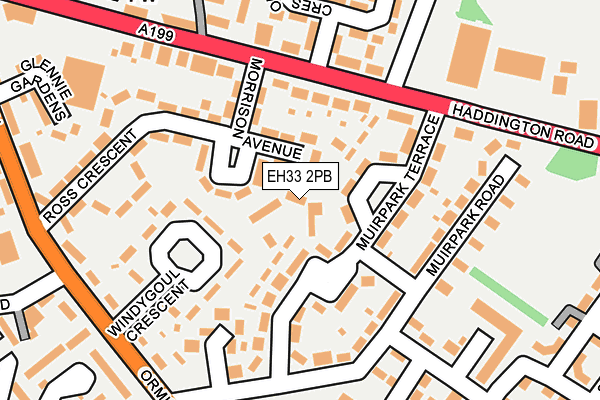 EH33 2PB map - OS OpenMap – Local (Ordnance Survey) EH33 2PB map - OS OpenMap – Local (Ordnance Survey)
