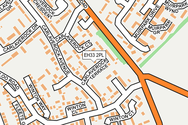 EH33 2PL map - OS OpenMap – Local (Ordnance Survey) EH33 2PL map - OS OpenMap – Local (Ordnance Survey)