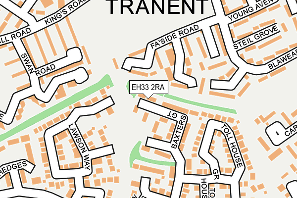 EH33 2RA map - OS OpenMap – Local (Ordnance Survey) EH33 2RA map - OS OpenMap – Local (Ordnance Survey)
