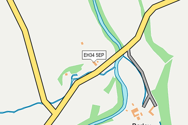 EH34 5EP map - OS OpenMap – Local (Ordnance Survey) EH34 5EP map - OS OpenMap – Local (Ordnance Survey)