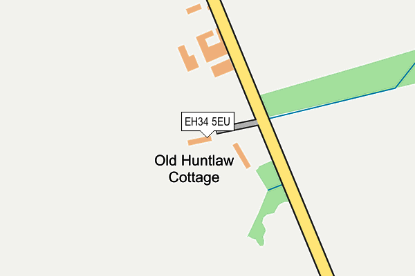 EH34 5EU map - OS OpenMap – Local (Ordnance Survey) EH34 5EU map - OS OpenMap – Local (Ordnance Survey)
