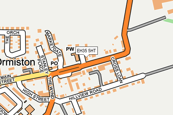 EH35 5HT map - OS OpenMap – Local (Ordnance Survey) EH35 5HT map - OS OpenMap – Local (Ordnance Survey)