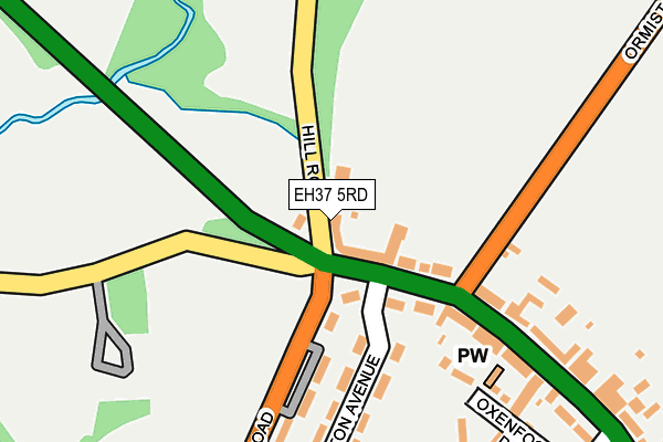 EH37 5RD map - OS OpenMap – Local (Ordnance Survey) EH37 5RD map - OS OpenMap – Local (Ordnance Survey)