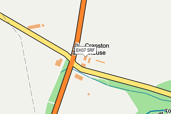 EH37 5RF map - OS OpenMap – Local (Ordnance Survey) EH37 5RF map - OS OpenMap – Local (Ordnance Survey)