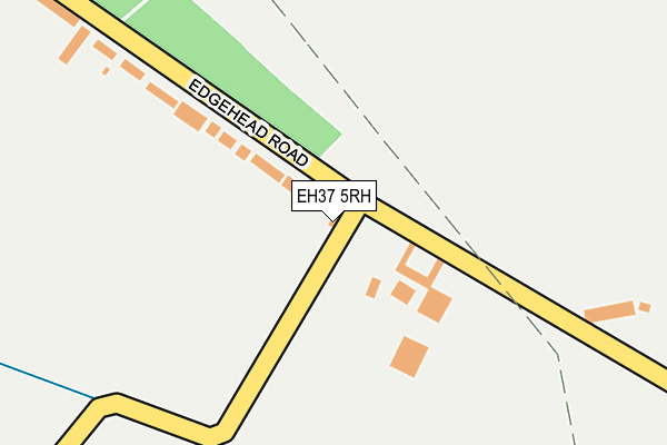 EH37 5RH map - OS OpenMap – Local (Ordnance Survey) EH37 5RH map - OS OpenMap – Local (Ordnance Survey)