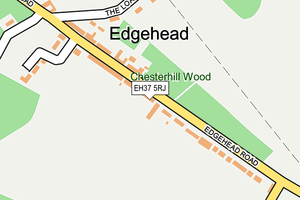 EH37 5RJ map - OS OpenMap – Local (Ordnance Survey) EH37 5RJ map - OS OpenMap – Local (Ordnance Survey)