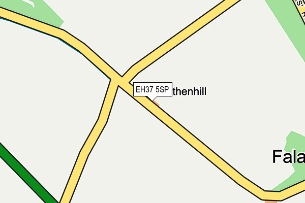 EH37 5SP map - OS OpenMap – Local (Ordnance Survey) EH37 5SP map - OS OpenMap – Local (Ordnance Survey)
