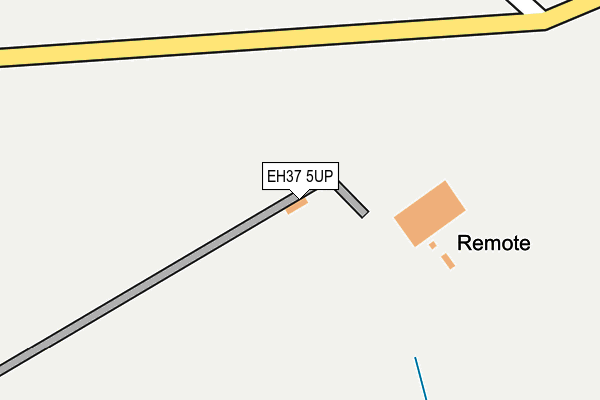 EH37 5UP map - OS OpenMap – Local (Ordnance Survey)